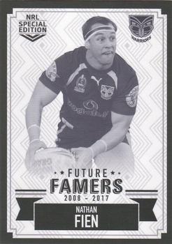 2018 NRL Glory - Future Famers #FF 29 Nathan Fien Front